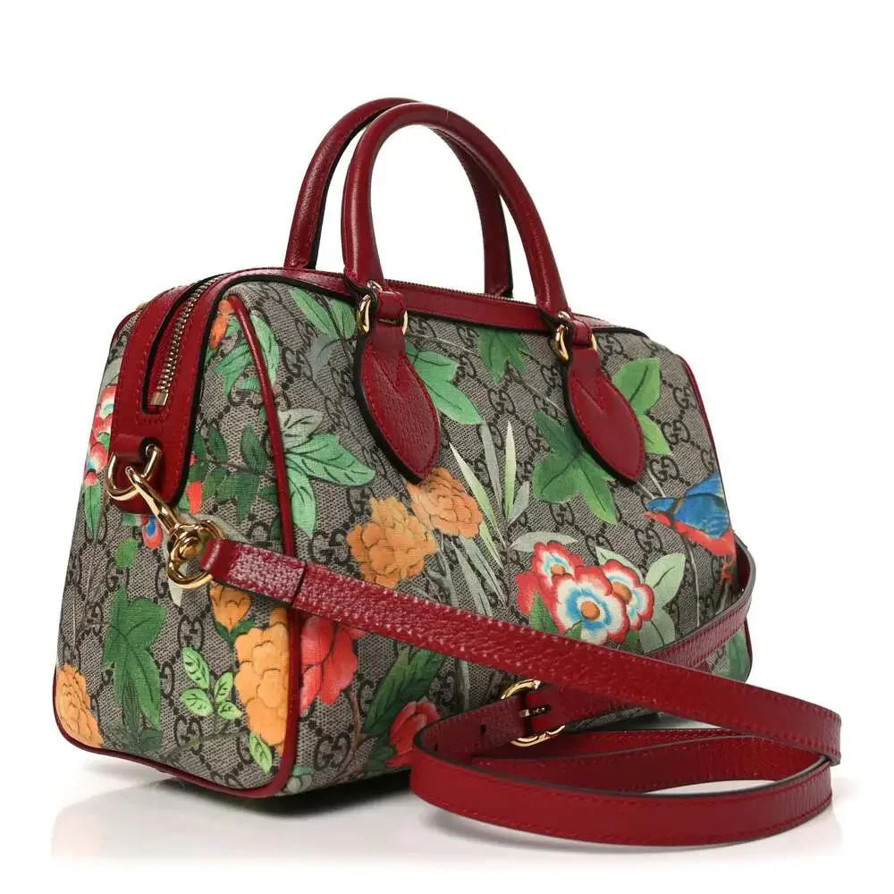 Gucci Gg Supreme Tian Small Boston #248881G11B - Picture 3 of 10